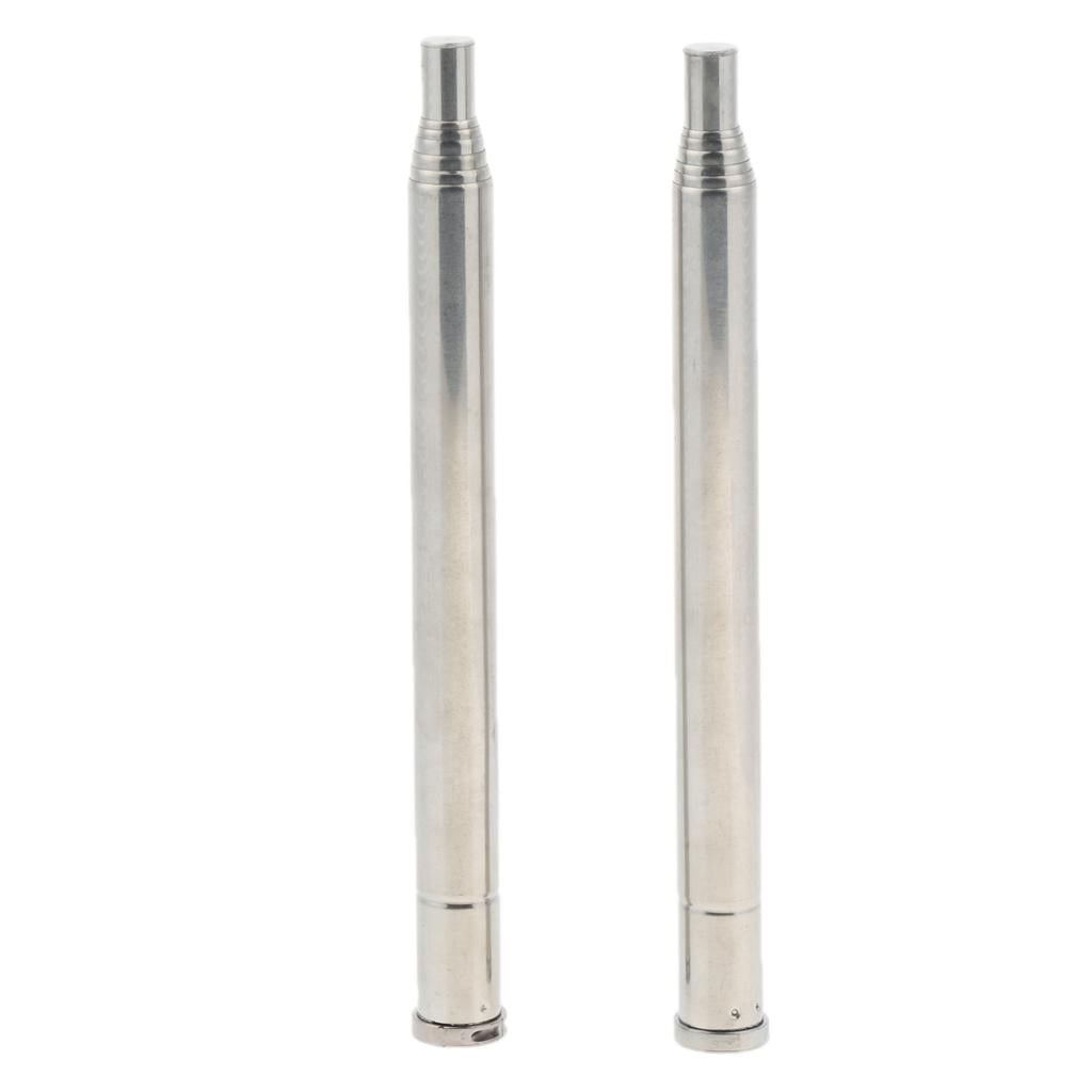 1 Pair Portable Telescopic Stainless Sticks for Belly Dance