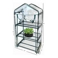 thumbnail image 3 of Tierra Garden 3 Shelf Mini Greenhouse 27" x 19" x 49", Lightweight, 3 of 7