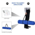thumbnail image 6 of PawHut Adjustable Dog Agility Training Obstacle Set with Weaves Poles and Storage Bag, 6 of 7