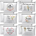 thumbnail image 1 of Bolsas de maquillaje Reginary Sisters in Christ, 12 piezas, para mujer, 1 of 6
