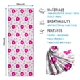 thumbnail image 2 of Pink Daisy Flower Polka Dots Pattern Hot Yoga Mat Towel Non Slip for Hot Yoga - Quick-Drying Yoga Mat Cover with 4 Corner Pockets with Travel Bag - Hot Yoga Towel Non Slip 74"x26", 2 of 6