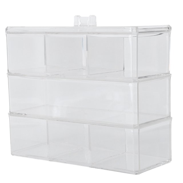 Organizador De Maquillaje, Cajones De Almacenamiento De Cosméticos Duraderos Multifuncionales A Prueba De Polvo Para Tocador De Baño Para Una Fácil Visibilidad ANGGREK Otros