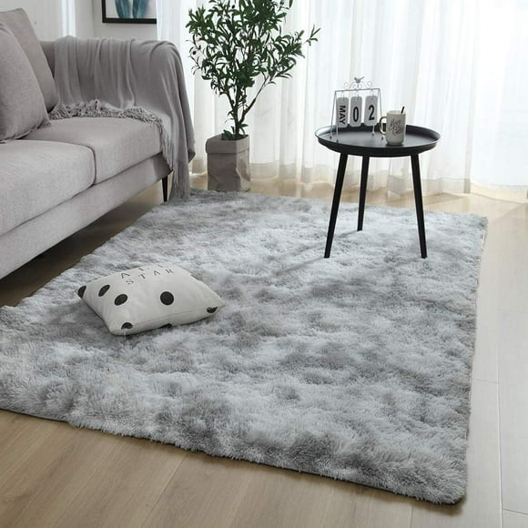Area Rug Super Soft Indoor Modern Shag Shaggy Rugs Silky Smooth Carpet Fur Fluffy Anti-Skid Rugs