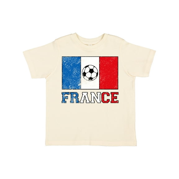 Inktastic French Soccer Boys or Girls Toddler T-Shirt