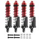 thumbnail image 2 of 4PCS Metal 120mm Shock Absorber Oil Damper for 1/10 RC Crawler,Red, 2 of 5