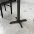 thumbnail image 4 of BizChair 22'' x 22'' Restaurant Table X-Base with 3'' Dia. Table Height Column, 4 of 11