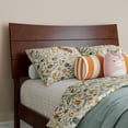 thumbnail image 5 of Phoenix Twin Size Solid Wood Platform Bed with Drawers in Walnut, 5 of 14