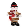 thumbnail image 1 of Figura de muñeco de Navidad, adorno navideño, decoración nórdica, muñeco de nieve navideño, decoración para el hogar, estante navideño, decoración de, 1 of 8