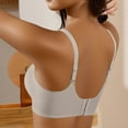 thumbnail image 6 of ylioge Push Up Bras for Women No Underwire Breathable Bralettes Ladies Trendy Solid Color Lightweight Full-Coverage Support Underwear Bra, 6 of 8