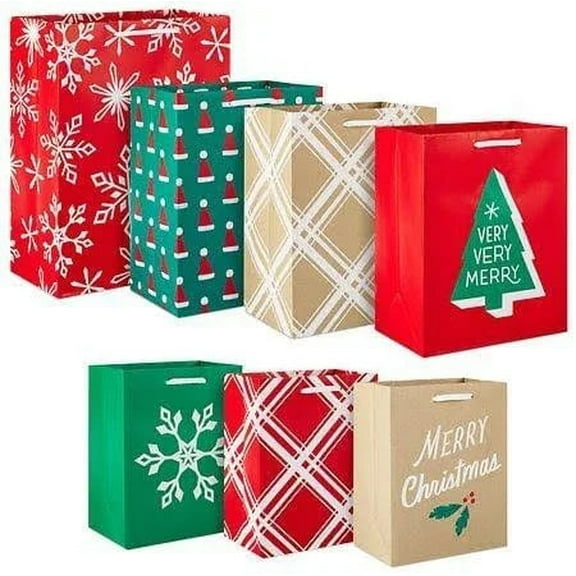 Inspirations from Hallmark, Assorted Gift Bags 7 Count