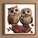 thumbnail image 1 of Diamond Painting 5D DIY Kit de búho de taladro redondo completo Decoración del hogar (LP615) Hugtrwg Para estrenar, 1 of 9