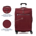 thumbnail image 3 of Equipaje Travelpro Platinum Elite Softside 25 pulgadas Bordeaux, 3 of 7