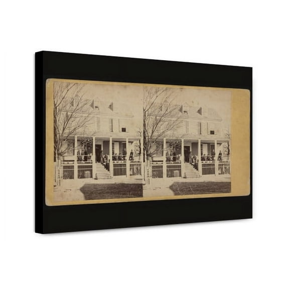 Canvas Print: R. E. Graves & Co. Store, 1862