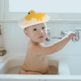 thumbnail image 3 of LOLIPPYY Shower Hat For Toddler Baby Shampoo Hat Yellow Easy To Dry 1Set, 3 of 5