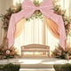 thumbnail image 1 of Adorno Navideño con Lazo Extragrande | Decoración Navideña Grande de Nailon y Licra | Blanco, Rojo, Negro, Azul y Rosa | Decoración para Interiores y Exteriores, Bodas, Fiestas y El Hogar | Adorno Fe, 1 of 6