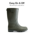 thumbnail image 4 of Kids Rain Boots Easy-On Lightweight Waterproof Non-Slip Sole for Boys & Girls Outdoor Play Rainy Day Comfortable, 4 of 6