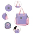 thumbnail image 7 of Leodye 1PCS Reusable Tote Bag - Multipurpose Activity/Messenger Bag, Convertible to Backpack -13x11.41x4.33in, 7 of 7