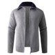 thumbnail image 2 of Ceisia Men's Slim-Fit Color-Blocked Zipper Knit Cardigan Multi-Solid for Spring Gift, 2 of 9