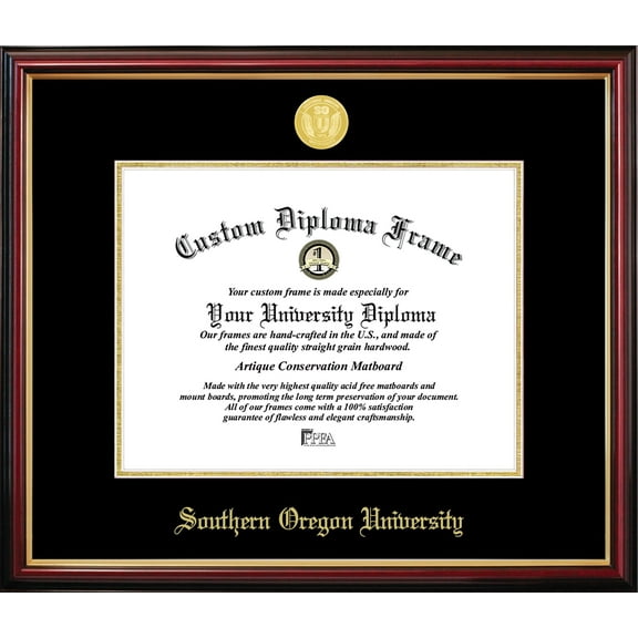Southern Oregon University Petite Diploma Frame
