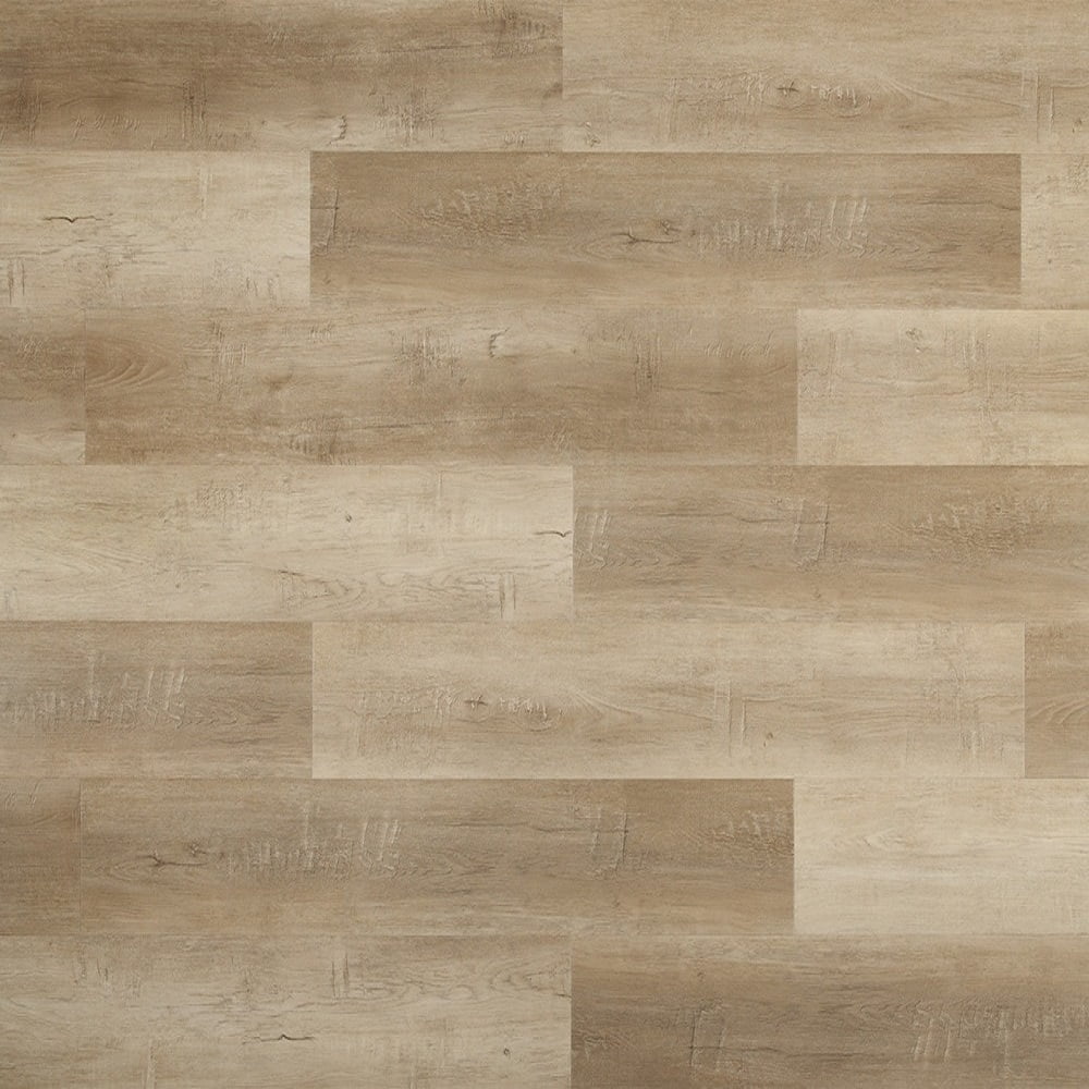 Dekorman Silverlake Golden Oak 7.1 in. W x 48 in. L x 5 mm/20mil Waterproof Click Lock Luxury Vinyl Plank Flooring (23.64 sq. ft./case)
