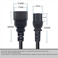 thumbnail image 3 of 6X IEC 320 C13 à C20 Adaptateur de Rallonge d'Alimentation pour PDU UPS (1,8m), 3 of 7