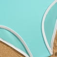 thumbnail image 5 of DxhmoneyHX Girls Tankini Swimsuit Color Block Elastic Waist One-Piece Bathing Suit Comfy Stretchy Casual Full Coverage Summer Swimwear for Teen Girl, 5 of 9