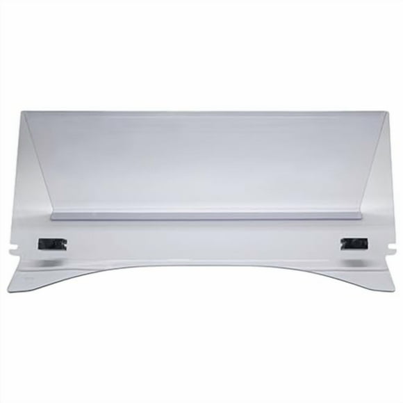 Windshield, Impact Modified 1/4" Clear, 2 Piece, Club Car Precedent