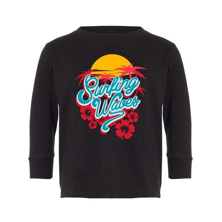 

Surfing Waves And Sunset Long Sleeve Toddler -Image by Shutterstock 4 Toddler
