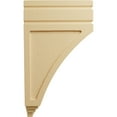 thumbnail image 3 of Ekena Millwork 5"W x 6"D x 10 1/2"H Medium San Juan Wood Corbel, Alder, 3 of 4