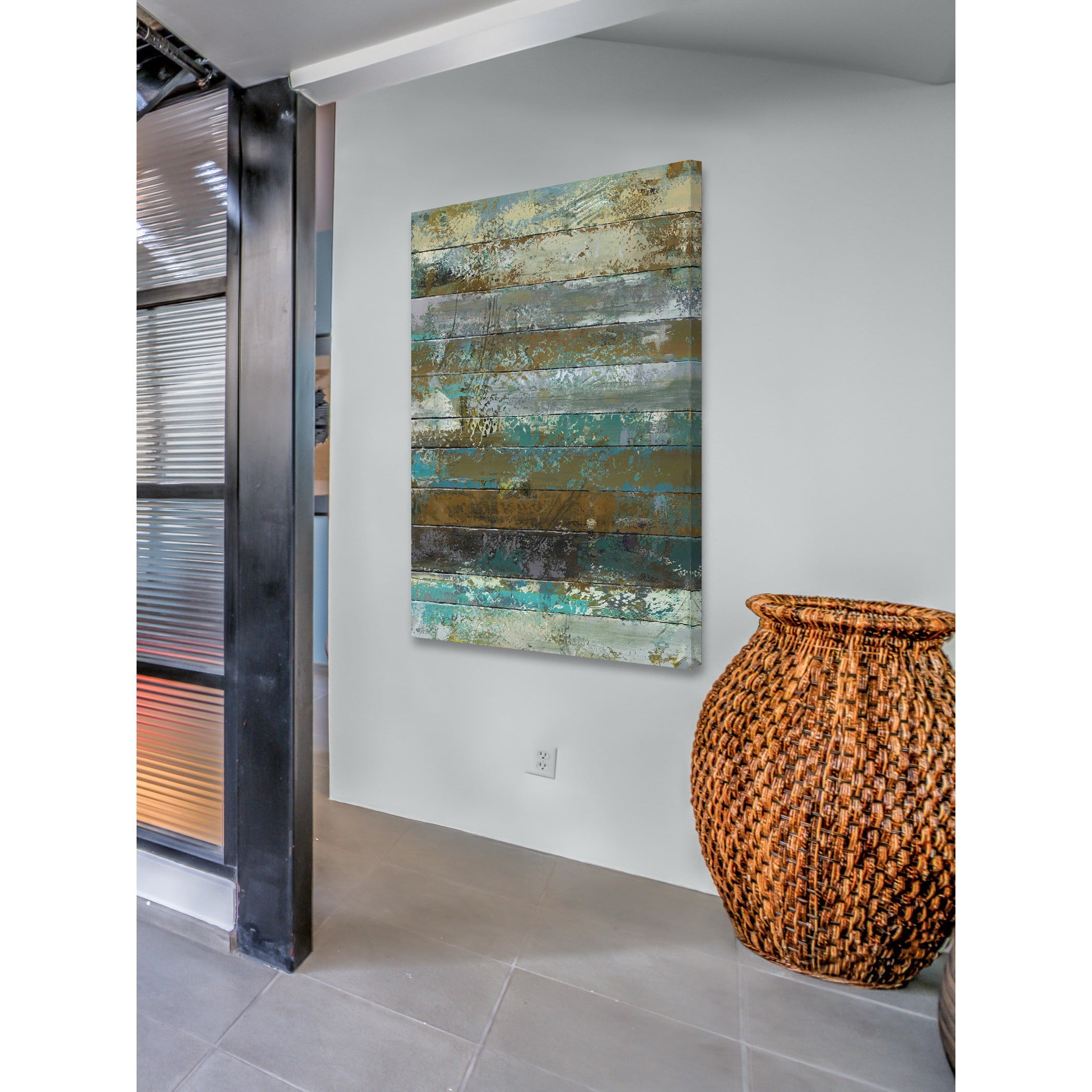 "Beachwood II" Painting Print on Wrapped Canvas