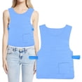 thumbnail image 3 of Gilet Rafraîchissant Extérieur, Gilet Réutilisable, Confortable Bleu pour Sport Extérieur d'Été Course, 3 of 8