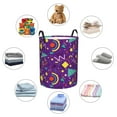 thumbnail image 6 of Daiia retro 80s Style Laundry Hamper With Handles Large Storage Basket/Toy Organizer/Dirty Clothes Collapsible Waterproof For College Dorms, Bedroom,Bathroom, 6 of 8
