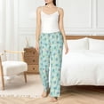 thumbnail image 6 of Lsque Sea Turtle Print Women's Pajama Pants, Lounge Pant - Comfortable Home Wear,Elastic Waistband, Stylish Design-Small, 6 of 9