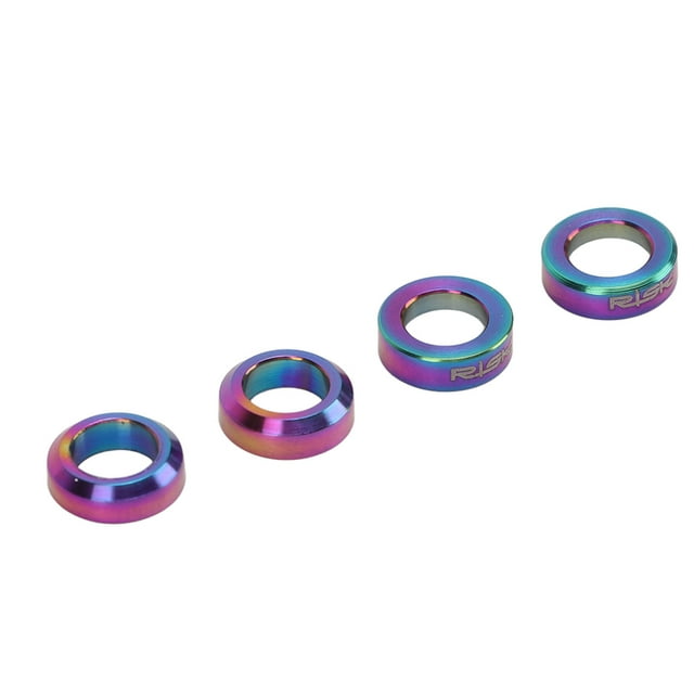 Mountain Bike Brake Caliper Washer, Professional Lightweight Bike Brake Caliper Spacer Concave Convex For Road Bike Colorful