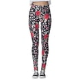 thumbnail image 3 of KDFJPTH Leggings for Women Print High Waist Casual Ankle Slim-Leg Leggings, 3 of 9
