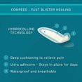 thumbnail image 5 of Compeed Advanced Blister Care 6 Count Small Pads 2 Pack, Hydrocolloid Bandages, Heel Blister Patches, Blister on Foot, Blister Prevention & Treatment Help, Waterproof Cushions, 5 of 7