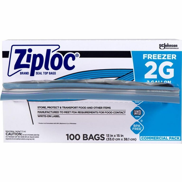 Ziploc Grip n' Seal Freezer Bags - 5 Ziploc Grip n' Seal Freezer Bags - 5