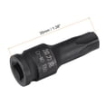 thumbnail image 2 of Unique Bargains T50 Impact Torx Bit Socket, 1/4' Square Drive 35mm Length CR-MO Metric Sizes, 2 of 5