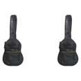 thumbnail image 1 of Wosthever Poliéster excelente impermeable y a prueba de humedad funda de cojín de guitarra clásica mochila bolsa de guitarra negro negro 2Conjunto, 1 of 6