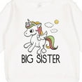 thumbnail image 3 of Inktastic Big Sister Unicorn Toddler Sweatshirt, 3 of 4