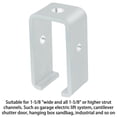 thumbnail image 4 of Channel Trolley Track Hanger Bracket for UNISTRUT Strut Channel, 1-5/8 Intermediate Support Hange Bracket for All 1-5/8" Channel, 4 of 8