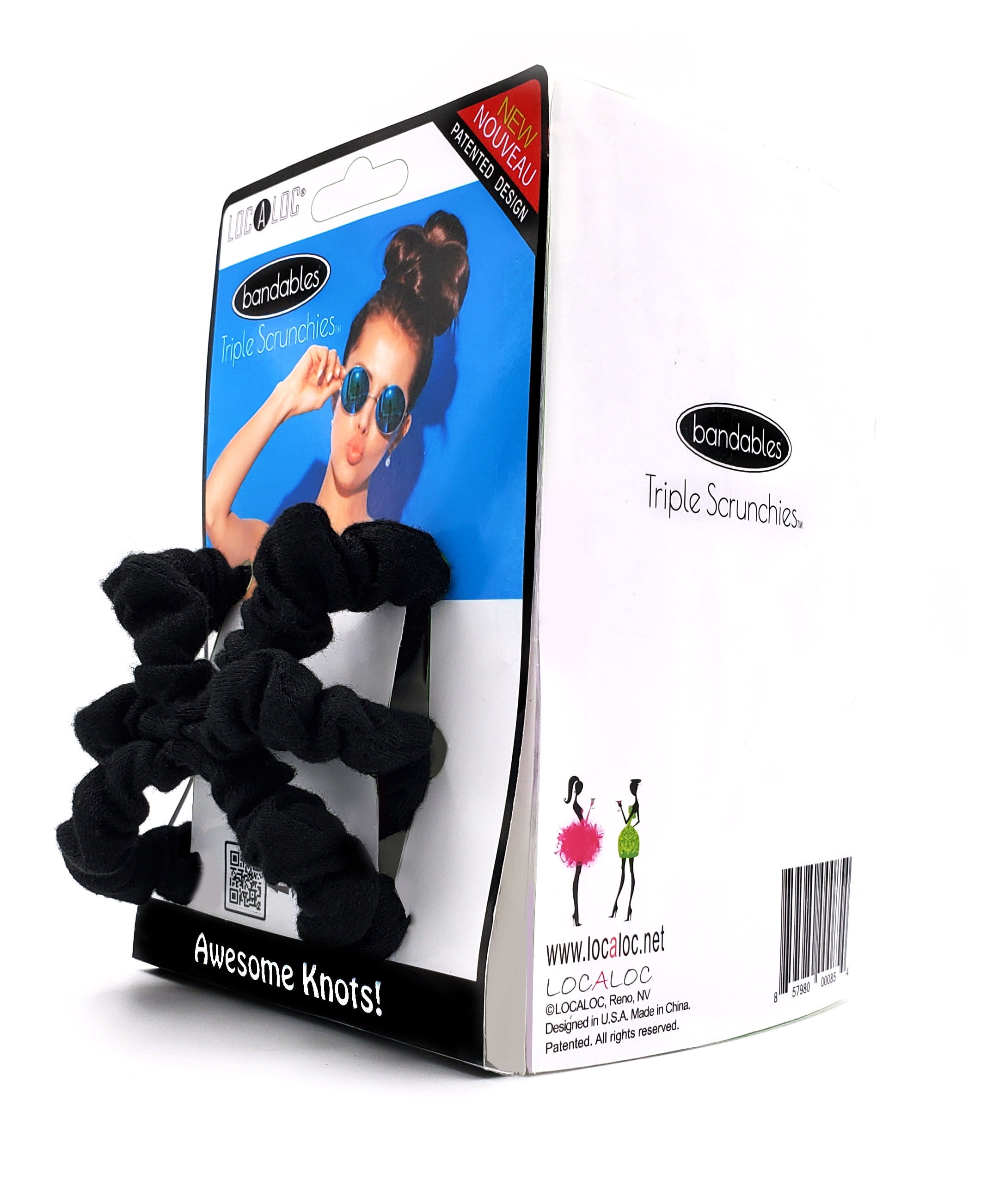 Bandables Triple Scrunchie