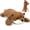 Otter-Brown, variant on Tezituor 43.3'' Capybara Stuffed Animal Giant Capybara Body Pillow Toy