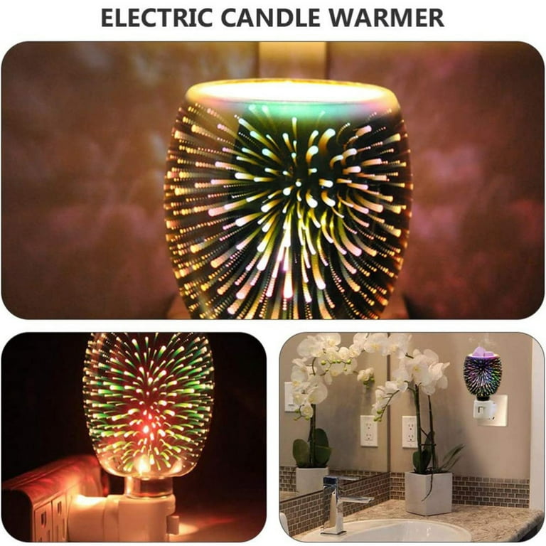 Deco Electric Candle Warmer, Wax & Tart Warmer, Includes 4 Wax Cubes