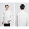 Mens Lightweight Jackets Chef Coat Restaurant Uniforms Men Cooking