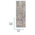 thumbnail image 3 of Livabliss Area Rugs for Living Room, 3x7 Harput Traditional Blue Runner Rug, Bedroom Dining Room Home Decor Stain Resistant Carpet (2'7" x 7'3" Runner), 3 of 9