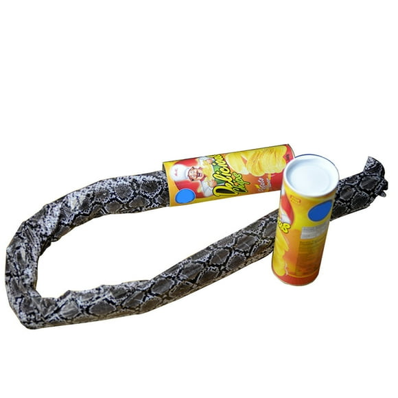 Magic Potato Chips Cans Snake Tricks Joke Scary Fries Play Fun Toys
