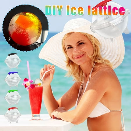 

Ice Cube Tray Ice Molds Round Ice Hockey Food Grade Silicone Mold Bar Diy Ice Tray Spherical Ice Cubes