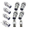thumbnail image 5 of 1 Set TV Antenna Female Male Satellite TV Connectors with Coaxial Couplers, 5 of 11