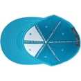 thumbnail image 6 of Solid Flat Brim Bill Fitted Baseball Cap, 6 of 6